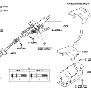 Toyota 452200R040 parts diagram