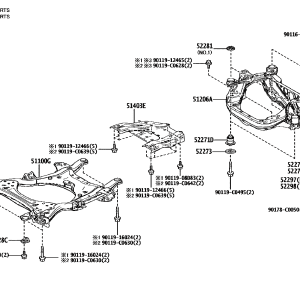Toyota 511000R041 parts diagram