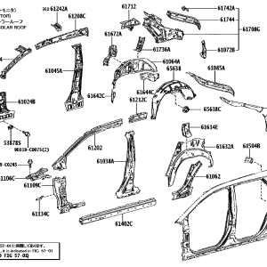 Toyota 538360R050 parts diagram
