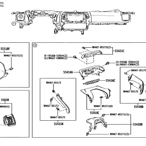 Toyota 553180R060C0 parts diagram