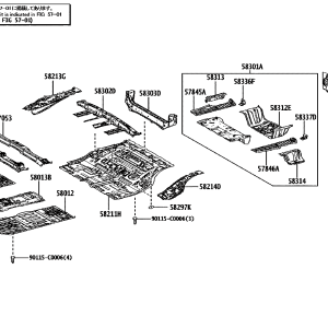 Toyota 570510R090 parts diagram