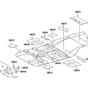 Toyota 586110R050 parts diagram