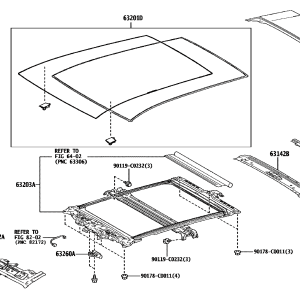 Toyota 632010R241 parts diagram