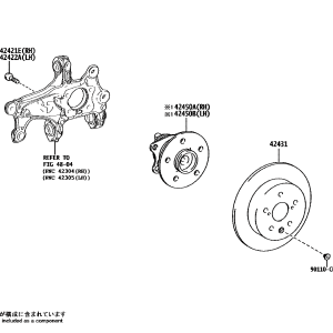 Toyota 90110C0009 parts diagram